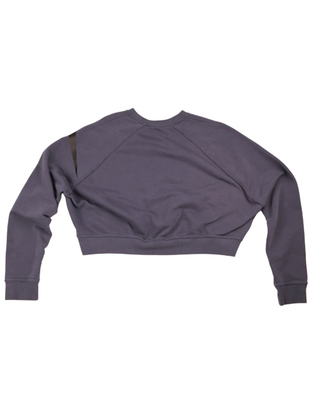 Nike Dri-FIT Blue Cropped Sweatshirt Medium - Picture 3 of 6